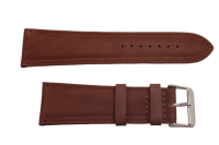 Uhrenband Mattleder Braun 27 mm