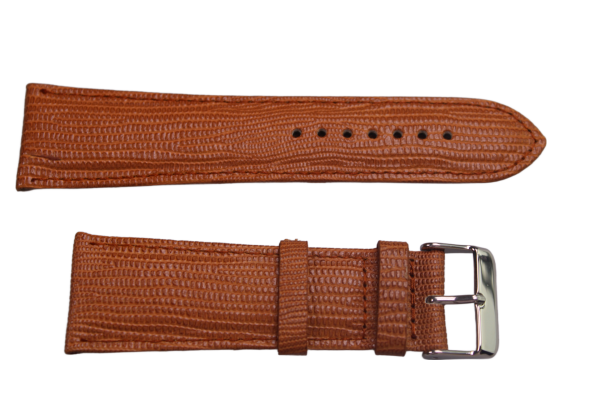 Uhrenband Leder Hellbraun 27 mm