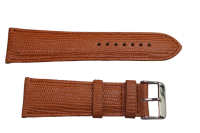 Uhrenband Leder Hellbraun 27 mm