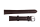 Uhrenband Dunkelbraun 16 mm