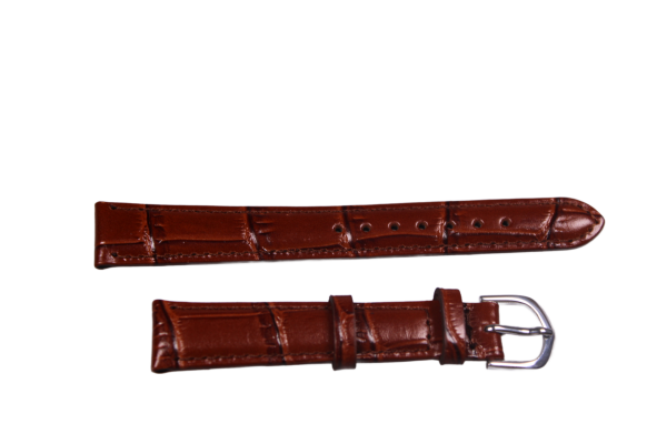 Uhrenband Dunkelbraun 14 mm