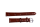 Uhrenband Dunkelbraun 14 mm