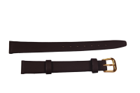 Uhrenband Dunkelbraun Matt 12 mm