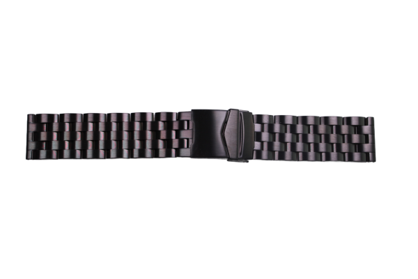 Uhrenband Schwarz 24mm