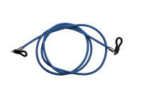 Brillenband echt Leder (Hellblau)