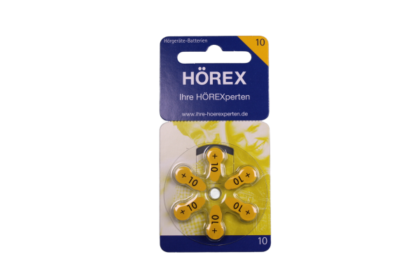 Hörex Classic Batterien 10er - 90 Batterien