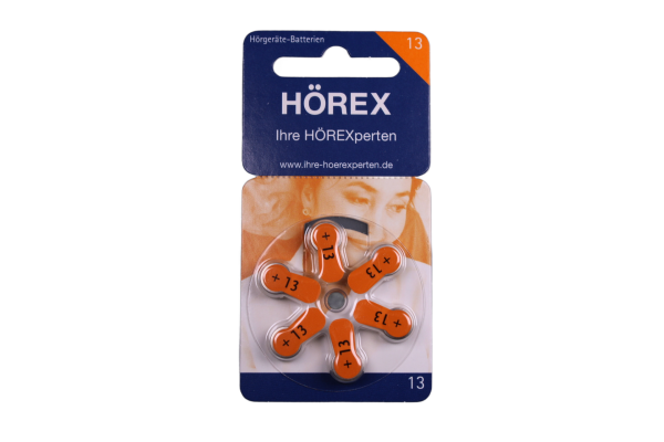 Hörex Classic Batterien 13er - 36 Batterien
