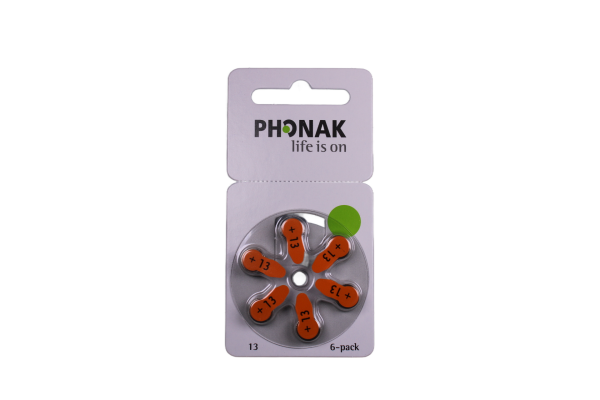 Phonak Hörgeräte Batterien 13er - 120 Batterien