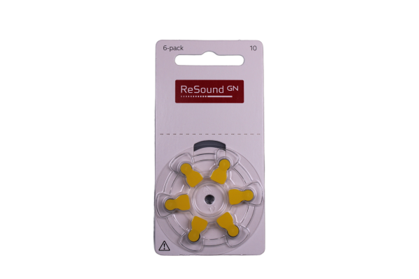 GN ReSound Batterien 10er - 60 Batterien