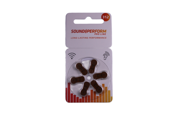 Soundperform Hörgeräte Batterien 312er - SALE