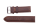 Uhrenband aus Leder Dunkelbraun 22 mm