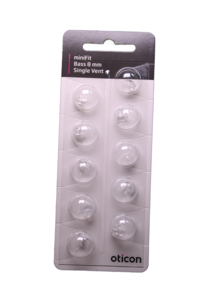 Bernafon/ Opticon MiniFit Single Vent Bass 8mm