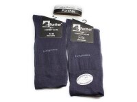 Panther Herren Socken Doppelpack ohne Gummi (43-46, Marine)