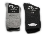 Panther Herren Socken Doppelpack ohne Gummi (43-46,...