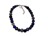 Stephisimo &quot;New Bowls&quot; Damen Kette Dark Blue