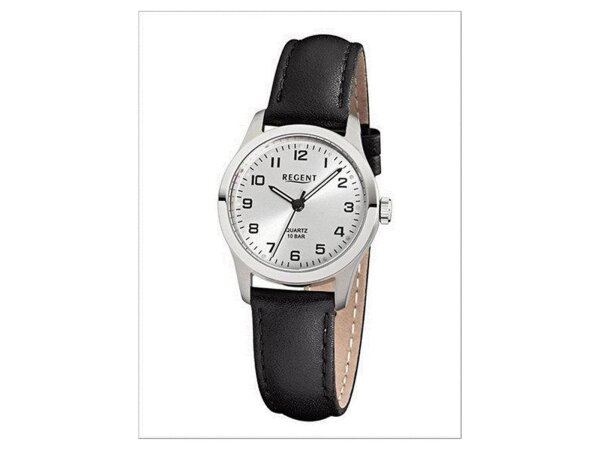 REGENT Uhr - Damen Titanuhr mit Lederarmband - F899