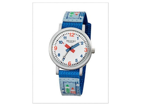 Regent Uhr, Textilband Blau 12400221&nbsp;&ndash;&nbsp;