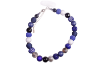 Stephisimo Damen Kette Bollywood Black Blue *SALE*