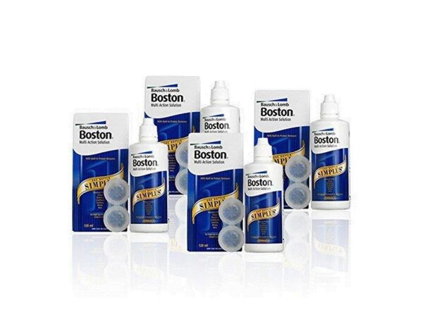 Bausch & Lomb Boston Simplus Solution, 4 x 120 ml
