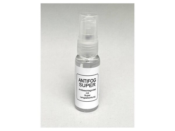 Antibeschlag Spray 30ml effektiver Schutz vor beschlagenden Brillengl&auml;sern